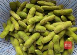 辣炒毛豆的做法图解1