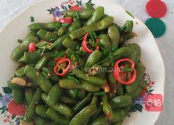辣炒毛豆的做法图解7