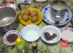巧克力海绵蛋糕的做法图解1
