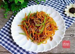 青椒胡萝卜炒肉丝的做法图解9