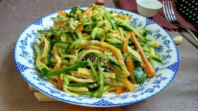 装盘就可以食用了