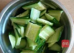 凉拌糖醋黄瓜的做法图解2