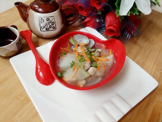 蛤蜊炖冬瓜