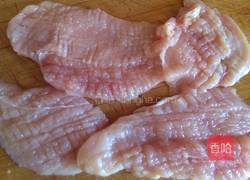 炸鸡胸肉的做法图解3