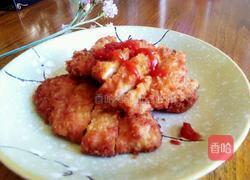 炸鸡胸肉的做法图解7