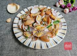 姜葱炒花蛤的做法图解8