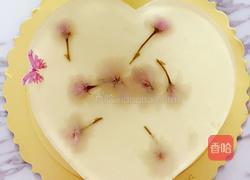 樱花渐变慕斯的做法图解12