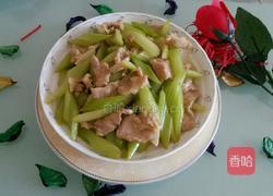 肉炒芹菜的做法图解7