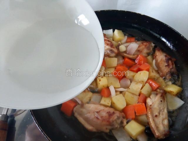 加半碗清水煮一会