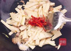 高笋炒肉的做法图解8