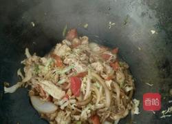 襄汾古城鸡蛋炒面（干调面)的做法图解5