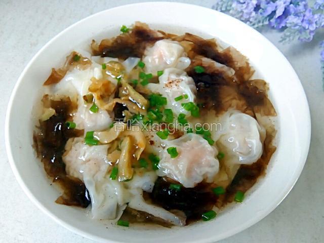 馄饨面