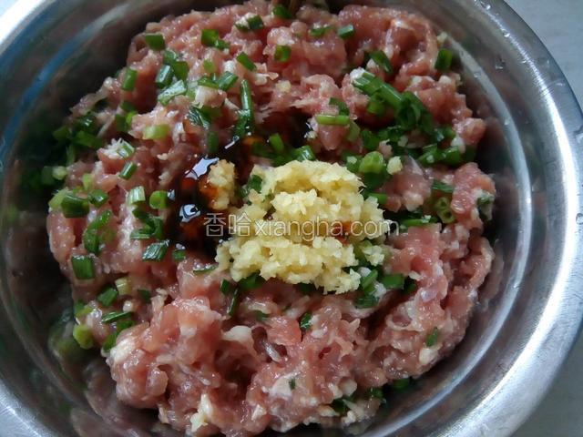 肉末加入辅料表所有调料