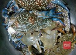 炒螃蟹的做法图解1