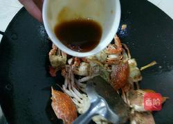 炒螃蟹的做法图解7