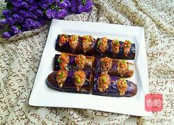 茄子塞肉的做法图解9