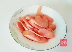 豆角炒香肠的做法图解3