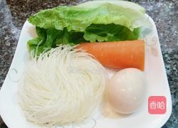 蛋炒粉的做法图解1