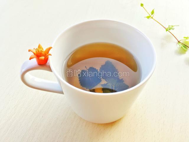 蜂蜜薄荷茶