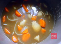 咖喱牛腩焖土豆的做法图解5