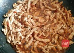 豆角炒肉丝的做法图解2