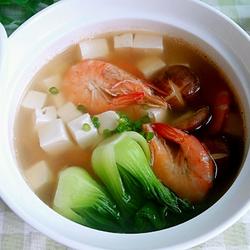 三鲜豆腐汤的做法[图]