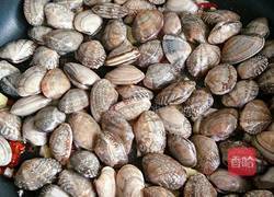 爆炒花甲的做法图解4