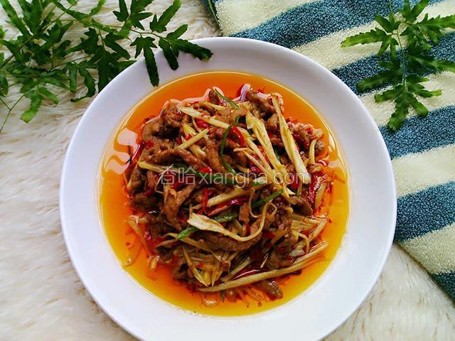 子姜肉丝