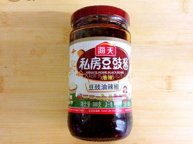准备好豆豉酱