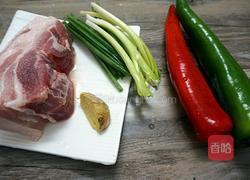 葱爆五花肉的做法图解1