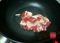 葱爆五花肉的做法图解4
