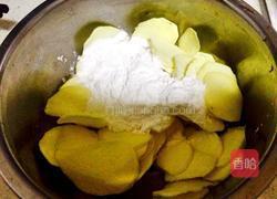 炸地瓜片的做法图解3