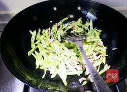 炒芸豆丝的做法图解5