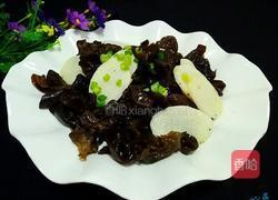木耳炒山药的做法图解5
