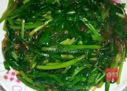韭菜炒粉条的做法图解5