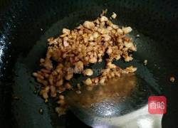 长豆角炒肉丁咸菜的做法图解6