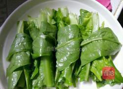 麻酱生拌油麦菜的做法图解5