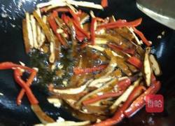 韭黄炒香干的做法图解5