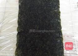 青瓜红萝卜火腿肠寿司的做法图解6