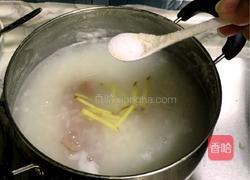 虾仁咸粥的做法图解3