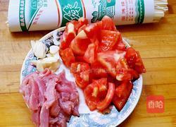 西红柿肉丝面的做法图解1
