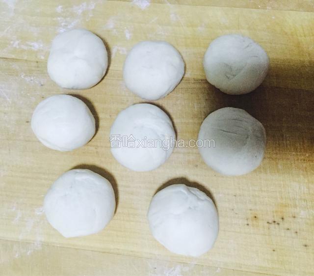 分成大小均匀的剂子