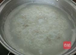 丝瓜瘦肉粥的做法图解5
