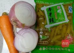 开胃泡菜的做法图解1