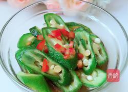 芥末秋葵的做法图解6