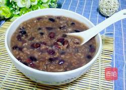 红豆黑豆大米粥的做法图解6