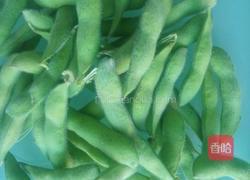 麻辣毛豆的做法图解1