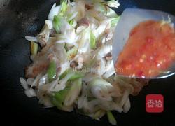 大葱炒肉的做法图解6