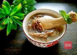 茶树菇鸡腿汤的做法图解5