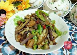 肉段烧茄子的做法图解1